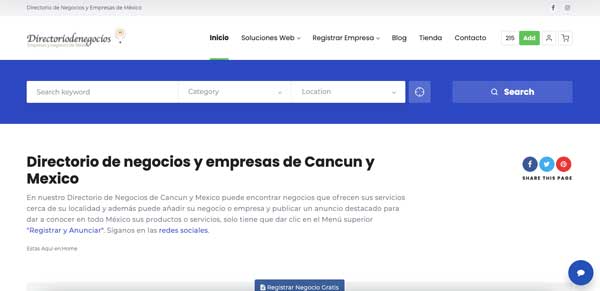 Directorio de Negocios